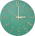 Wall Clock, Silent Clock, Wall Clocks Battery Operated， 12 inch Modern Wall by Fapugh
