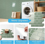 Art3d Peel and Stick Wall Tiles in Teal – 10-Pack of 12 x12 Thickened Design - Image 7