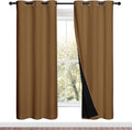 NICETOWN Full Shade Curtain Panels, Pair of Thermal Insulated & Energy by NICETOWN