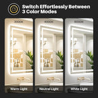 Briivue 60x40 Inch LED Bathroom Mirror - Image 4