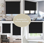 SUNOFF Cordless Blackout Roller Shades Blinds - Image 6