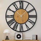 1st owned Wall Clocks for Living Room Decor, Round Silent Little Ticking - Image 5
