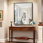 KOCUUY Black Bathroom Mirror, 30x36 Inch Rectangle Mirror - Image 7