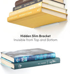 xympo Floating Invisible Bookshelf Wall Mounted - Image 6