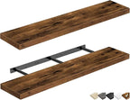 QEEIG Floating Shelves for Wall 47.2" Extra Long by QEEIG