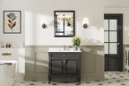 Briivue 24x30 Inch Black Bathroom Mirror - Image 3