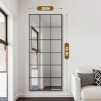 Window Mirrors for Wall Decor, Large Wall Mirrors Decorative Window Pane 30 x 70 - Image 2