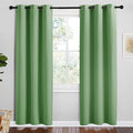 NICETOWN Froest Green Blackout Curtains 78 inches Length by NICETOWN