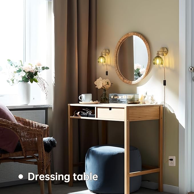 Shenmoyl Plug in Wall Sconce - Image 4
