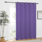 NICETOWN Lilac Purple Blackout Curtains 84 inch Length, Grommet Top Room - Image 7