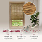 ARLO BLINDS Sheer Bamboo Roman Shades - Image 3