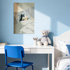 ALMLZL Funny Reading Cat Wall Art Motivational Animal Reading Canvas Poster - Image 7