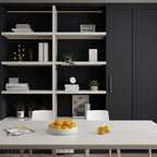 FUKU MON 23.6" X 393" Dark Gray Wallpaper Peel and Stick Contact Paper Solid - Image 5