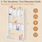 Keebofly Perfume Organizer Wall Mount & Large Cologne Display Case - Image 2