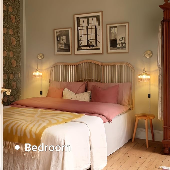 Shenmoyl Vintage Wall Sconce Wall Lamp - Image 8