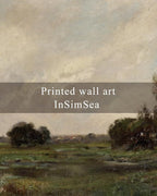 InSimSea Framed Canvas Wall Art, Vintage Landscape Art - Image 6