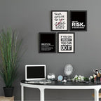 DSHFG Motivational Office Inspirational Wall Art Prints Set of 4, Think Outside - Image 4