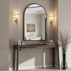 VooBang Arched Wall Mirror, 26 x 41 inch Arch Bathroom Mirror, Wall Mounted - Image 2
