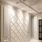 Yalikop 6 Pcs 3D 12inch Wall Panels Premade Wainscoting Kits Large Art - Image 5