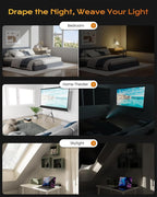 Portable Blackout Curtains for Bedroom, Easy Install No Drill Black Out - Image 5