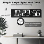 CHKOSDA Digital Wall Clock, Oversize Led Digital Clock - Image 6