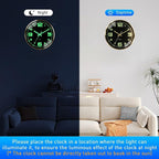 12-inch wall clock, battery powered, - Image 5