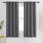 NICETOWN Blackout Bedroom Curtain 63 inch Long by NICETOWN