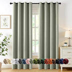 MIULEE Blackout Curtains for Bedroom Living Room 2 Panels, Thermal Insulated by MIULEE