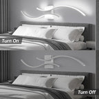 CANEOE Modern Wall Sconce, 39inch Wave Design Indoor Wall Lamp - Image 4