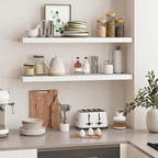 Fixwal Floating Shelves for Wall, Bathroom and Kitchen, for Storage, Room Decor - Image 5