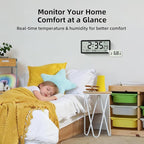 EASYERA 15'' Large Digital Wall Clock Battery Operated, Atomic Clock - Image 4