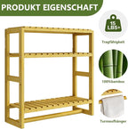Galood Over The Toilet Storage Bathroom Shelves Wall Mounted 3 Tier Space Saver - Image 5