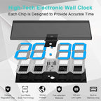 CHKOSDA LED Large Digital Wall Clock, Oversize Wall Clock - Image 6