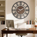 Pytha Sight 30 Inch Extra Large Giant Wall Clock, Oversized Round Silent - Image 5