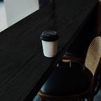 Vinjiasin Peel and Stick Wallpaper Black Wallpaper Black Wood Contact Paper - Image 8