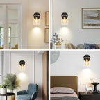Kalium Wall Sconces, Matte Black Vanity Light Fixtures, Indoor Wall Lights - Image 6