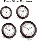 KECYET 14 Inch Wall Clocks Battery Operated Silent Non-Ticking Wall Clock - Image 3