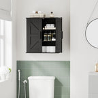 Homleke Bathroom Wall Cabinet, Over Toilet Storage Cabinet - Image 9
