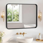 NEWBULIG 32X40 Inch Bathroom Mirror by NEWBULIG