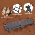SCUNDA Rustic Wall Mounted Hat Rack - Image 2