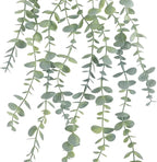 COCOBOO 2 Pcs Artificial Eucalyptus Plants Shelf Hanging Fake Plant in Pot - Image 3