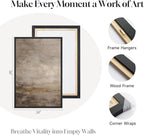 Large Framed Neutral Abstract Wall Art Set of 2 - Image 6