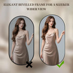 Oval Full Length Mirror, Ultra-Clear Explosion-Proof Dressing Mirror, Simple - Image 6