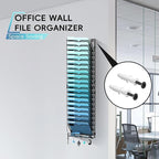 20-Tier Wall File Organizer - Image 4
