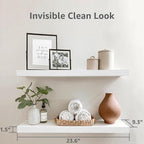 QEEIG Floating Shelves for Wall 23.6" Long - Image 3