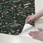 JiffDiff Floral Wallpaper Peel and Stick Farm Floral 1181" x 17.32" Wildwood - Image 2