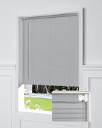UNISHADES No Drill Blinds for Windows 1" Vinyl L-Shaped Slats Cordless Mini by UNISHADES