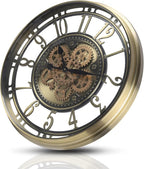 CLXEAST 28 Inch Large Moving Gear Wall Clock - Image 9
