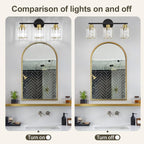 Crystal Bathroom Light Fixtures, Bathroom Lighting Fixtures Over Mirror - Image 7