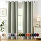 MIULEE Blackout Curtains for Bedroom Living Room 2 Panels, Thermal Insulated by MIULEE